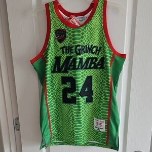 NBA Kobe Bryant The Grinch Mamba Jersey Size Small